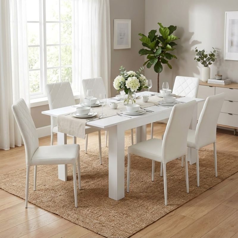 COSTANZO - tavolo da pranzo allungabile moderno