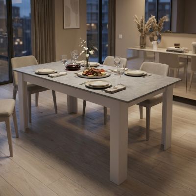 COSTANZO - tavolo da pranzo allungabile moderno