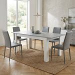 COSTANZO - tavolo da pranzo allungabile moderno