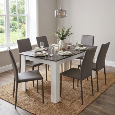 COSTANZO - tavolo da pranzo allungabile moderno