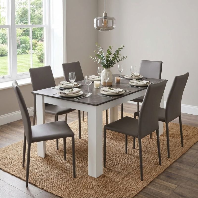 COSTANZO - tavolo da pranzo allungabile moderno