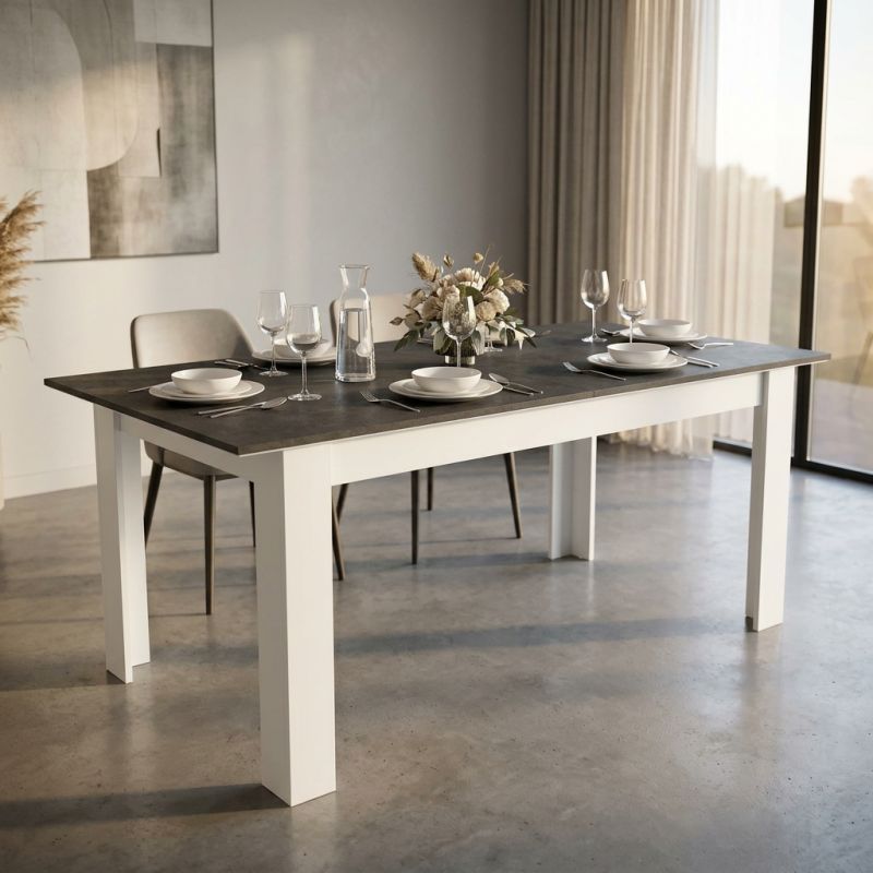 COSTANZO - tavolo da pranzo allungabile moderno