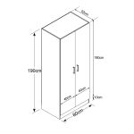 ROMOLO - armadio due ante