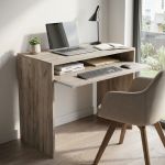 ELVIO - scrivania con porta tastiera
