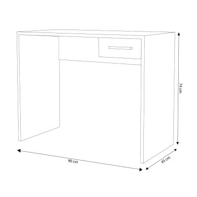 DIOCLEZIANO - scrivania con cassetto