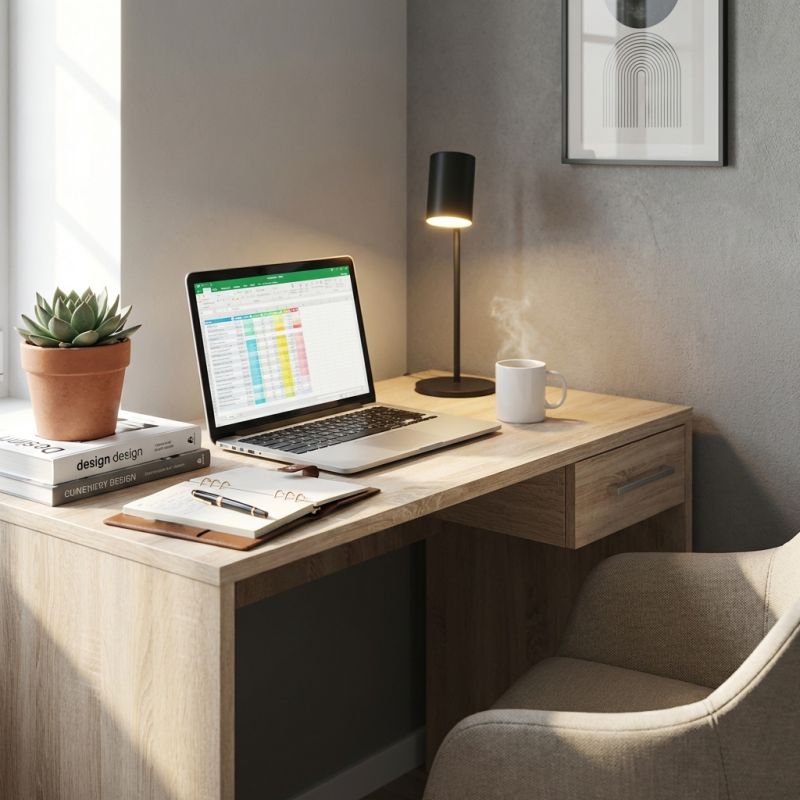 DIOCLEZIANO - scrivania con cassetto