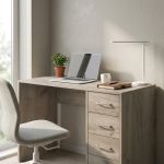 TRACE - scrivania con cassetti