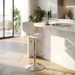 EMMETT - sgabello moderno da bar e sala da pranzo