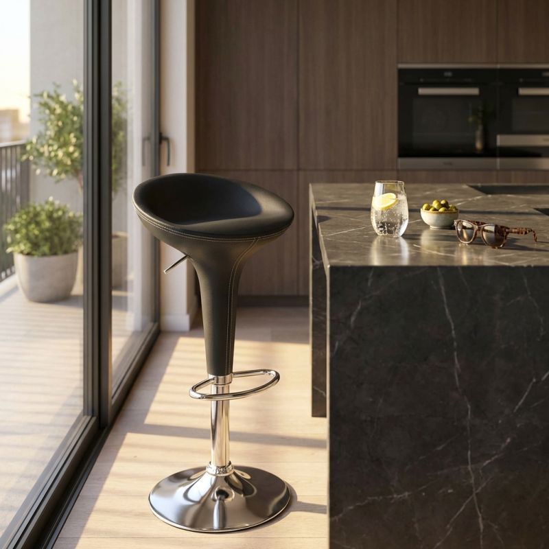 LORRAINE - sgabello moderno da bar e sala da pranzo