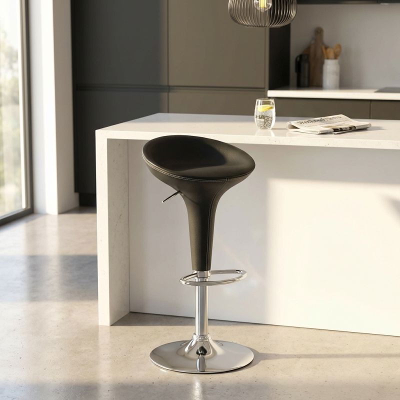 LORRAINE - sgabello moderno da bar e sala da pranzo