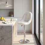 BUFORD - sgabello moderno da bar e sala da pranzo