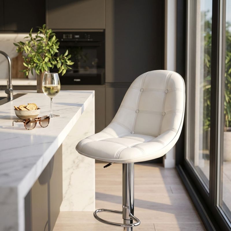 BUFORD - sgabello moderno da bar e sala da pranzo