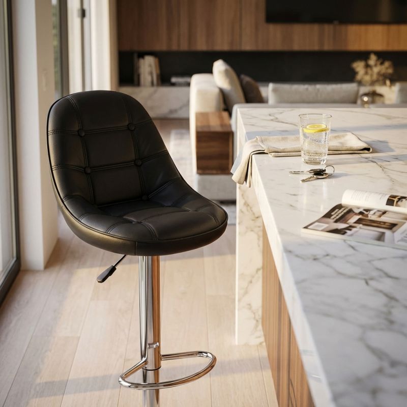 BUFORD - sgabello moderno da bar e sala da pranzo