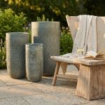 AGNOCASTO - set di vasi in fibra sintetica