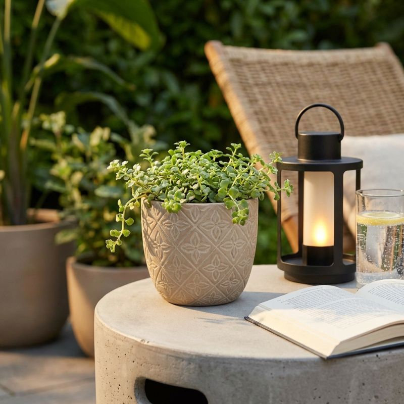 CAMPANULA - vaso in fibra sintetica