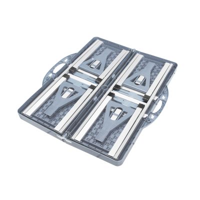 CAMP - tavolo pieghevole salvaspazio con 4 sgabelli