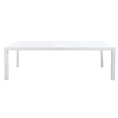 EQUITATUS - tavolo da giardino allungabile in alluminio da 135