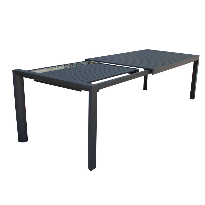 EQUITATUS - tavolo da giardino allungabile in alluminio