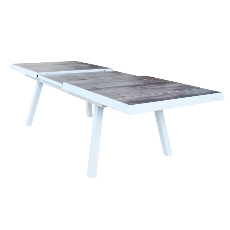 BELL - tavolo da giardino allungabile in gres