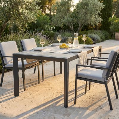 TED - tavolo da giardino allungabile in gres