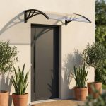 KAORI - pensilina in policarbonato porta ingresso