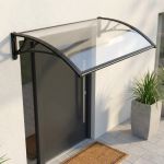 KAORI - pensilina in policarbonato porta ingresso