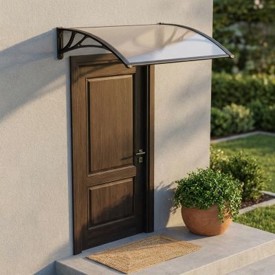 KAORI - pensilina in policarbonato porta ingresso