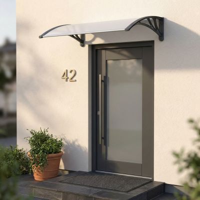 SAKURA - pensilina in policarbonato porta ingresso