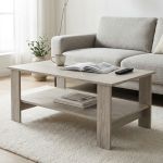 BERRY - tavolino da salotto moderno cm 100 x 55 x 41 h