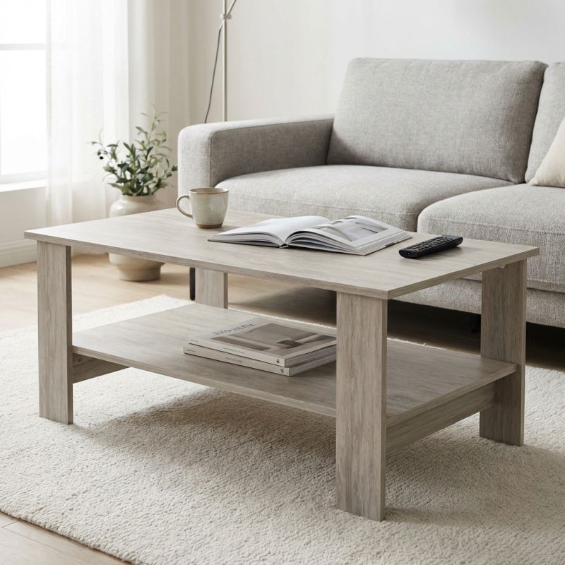 BERRY - tavolino da salotto moderno cm 100 x 55 x 41 h