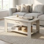 BERRY - tavolino da salotto moderno cm 110 x 60 x 44 h