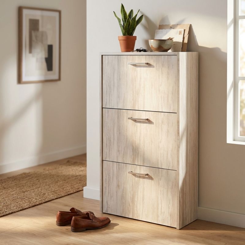 GINKO - scarpiera 3 ante a ribalta