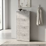 GINKO - scarpiera 4 ante a ribalta