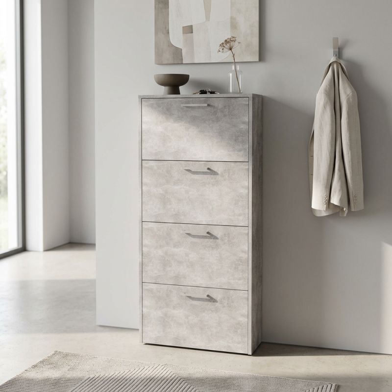 GINKO - scarpiera 4 ante a ribalta