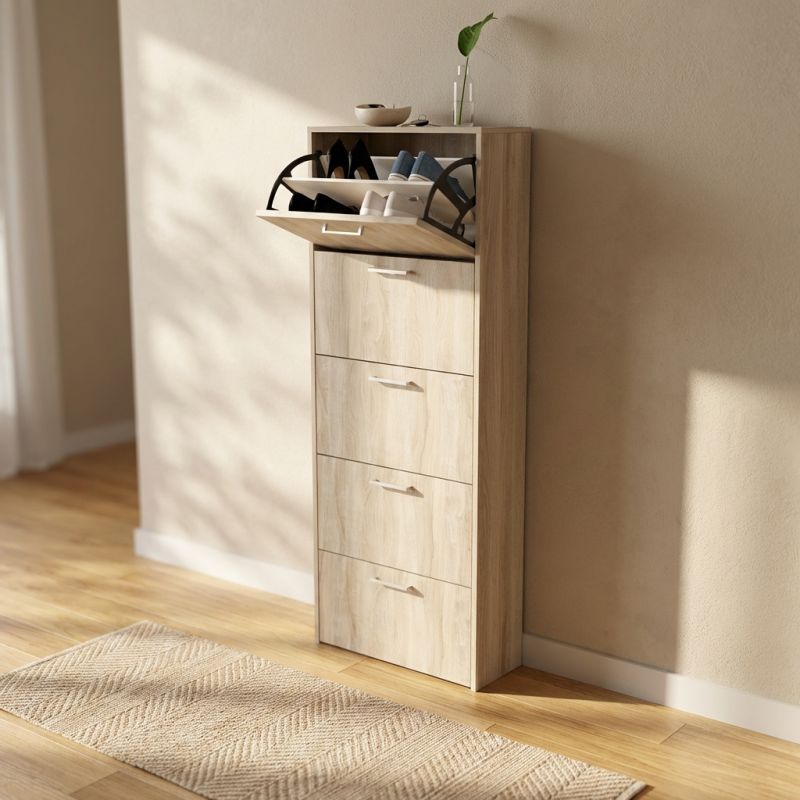 GINKO - scarpiera 5 ante a ribalta