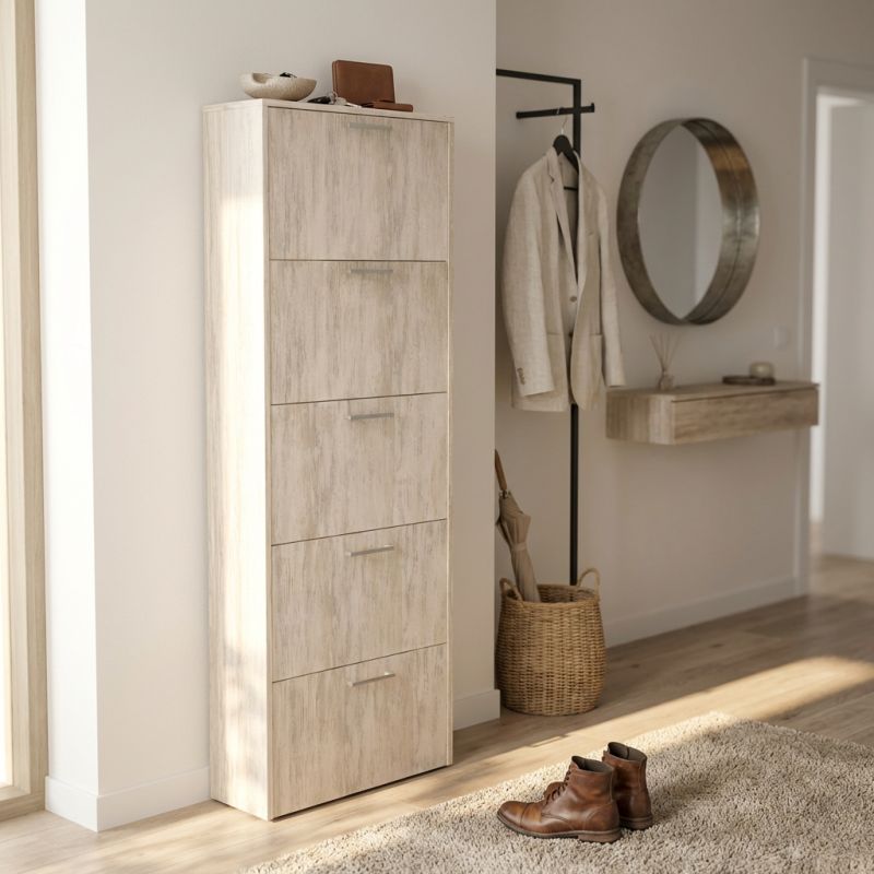 GINKO - scarpiera 5 ante a ribalta