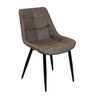 WINTER - poltrona imbottita per sala da pranzo in ecopelle