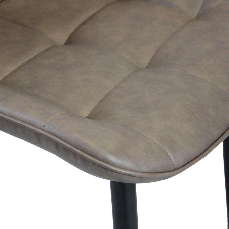 WINTER - poltrona imbottita per sala da pranzo in ecopelle