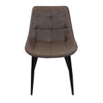 WINTER - poltrona imbottita per sala da pranzo in ecopelle