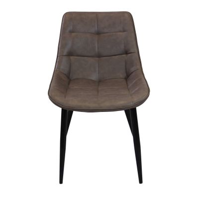 WINTER - poltrona imbottita per sala da pranzo in ecopelle