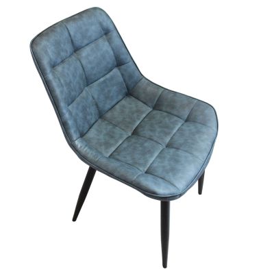 WINTER - poltrona imbottita per sala da pranzo in ecopelle