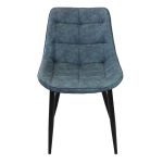 WINTER - poltrona imbottita per sala da pranzo in ecopelle