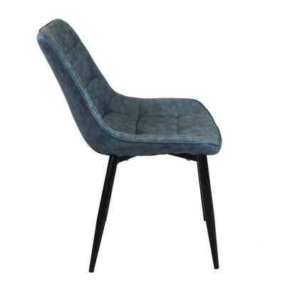 WINTER - poltrona imbottita per sala da pranzo in ecopelle