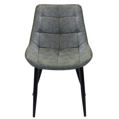 WINTER - poltrona imbottita per sala da pranzo in ecopelle