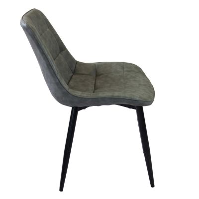 WINTER - poltrona imbottita per sala da pranzo in ecopelle