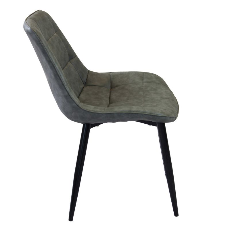 WINTER - poltrona imbottita per sala da pranzo in ecopelle