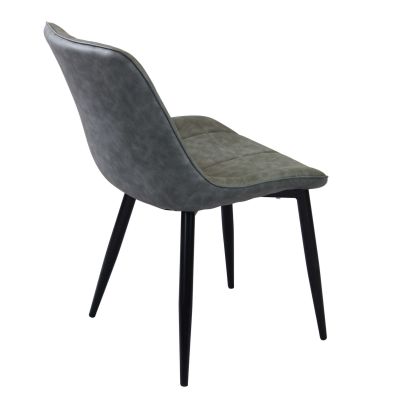 WINTER - poltrona imbottita per sala da pranzo in ecopelle