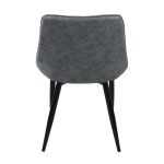 WINTER - poltrona imbottita per sala da pranzo in ecopelle