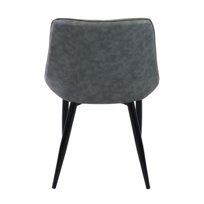 WINTER - poltrona imbottita per sala da pranzo in ecopelle