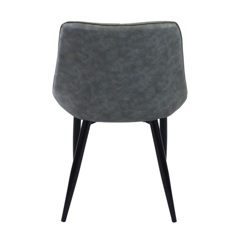 WINTER - poltrona imbottita per sala da pranzo in ecopelle